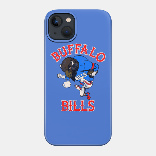 Bills Distressed Reimagined Alternative Fighting Mascot - Buffalo Bills - Phone Case