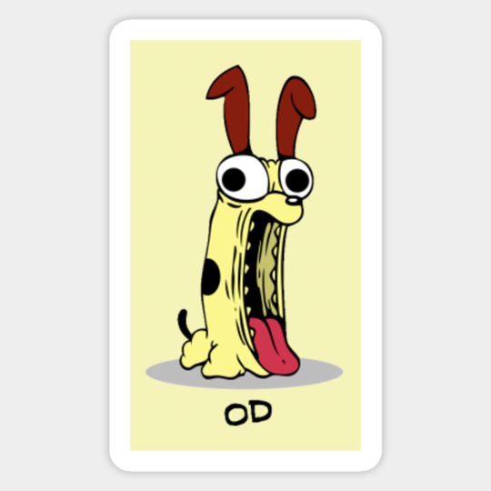 Od - Garfield - Sticker