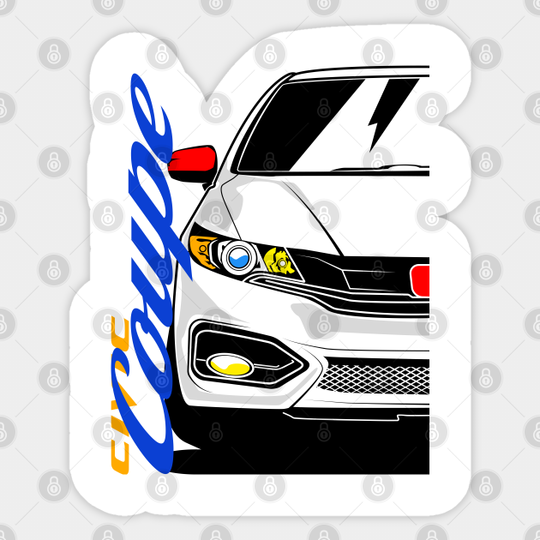 Civic Coupe 2014 - Honda Civic - Sticker