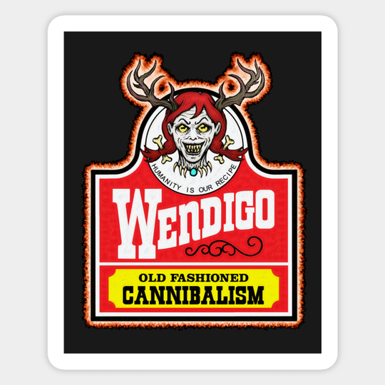 Wendy the Wendigo - Wendigo - Sticker