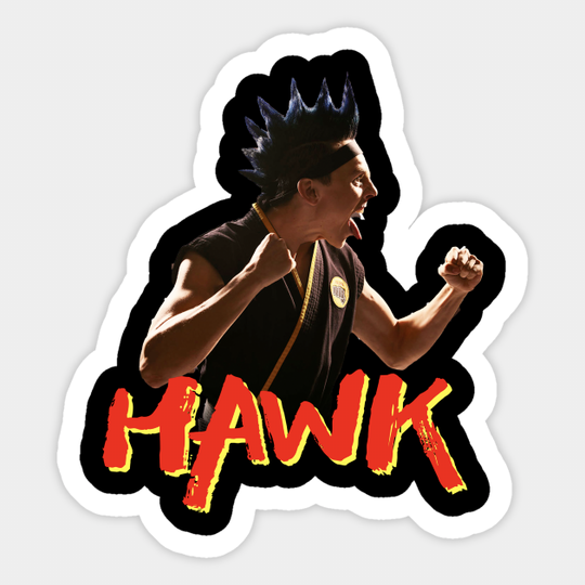 Hawk - cobra kai - Cobra Kai - Sticker