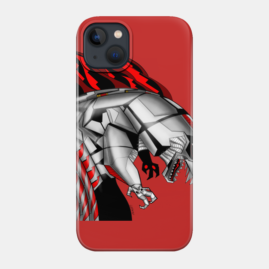 the onslaught of mechagodzilla techno kaiju - Mechagodzilla - Phone Case