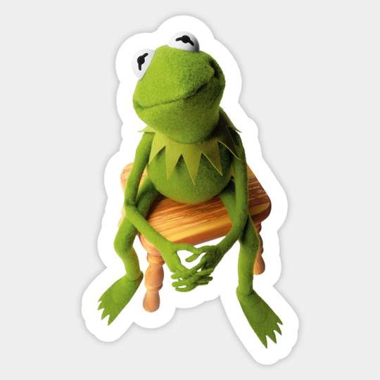 Kermit Disappointment - Kermit - Sticker