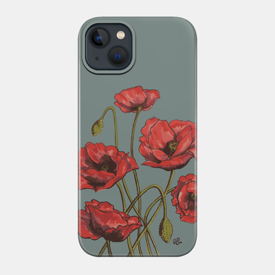 Poppies - Poppy - Phone Case