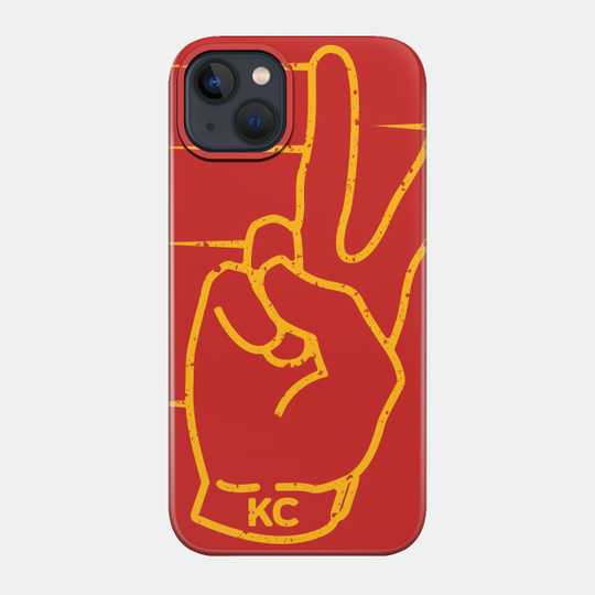 Peace Out - Kansas City Chiefs - Phone Case
