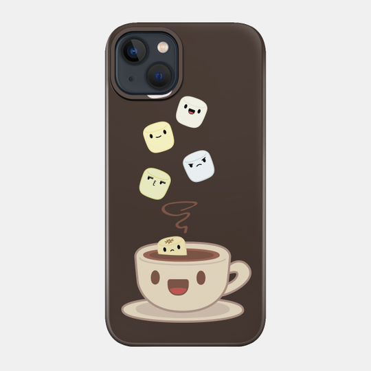Hot Chocolate and Marshmallows - Kawaii - Phone Case