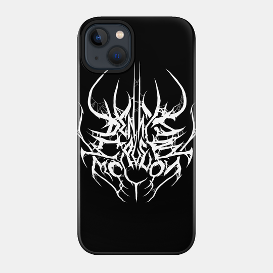 Dennis Caleb McCoy - Death Metal Logo - Bill And Ted - Phone Case