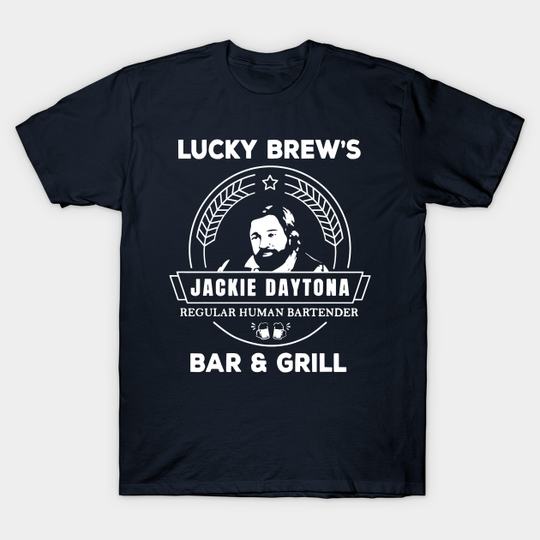 Regular Human Bartender transparans - Jackie Daytona - T-Shirt