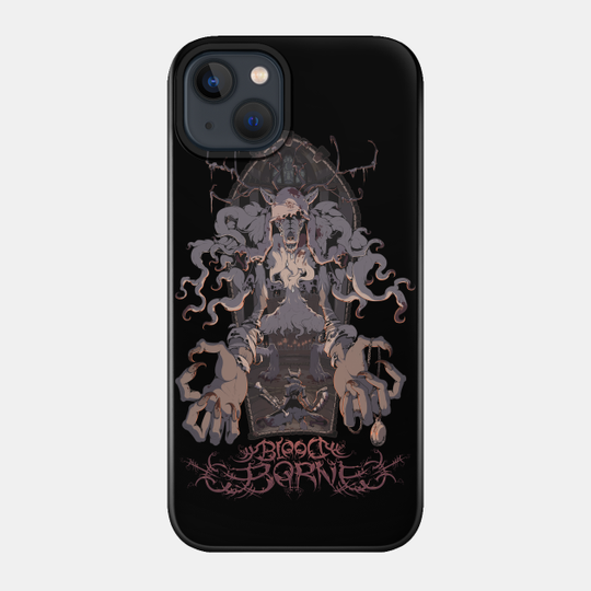 Un Bloodborne Metal Band Tee - Horror - Phone Case