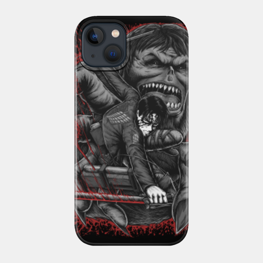 Levi vs Beast titan - Levi Ackerman - Phone Case