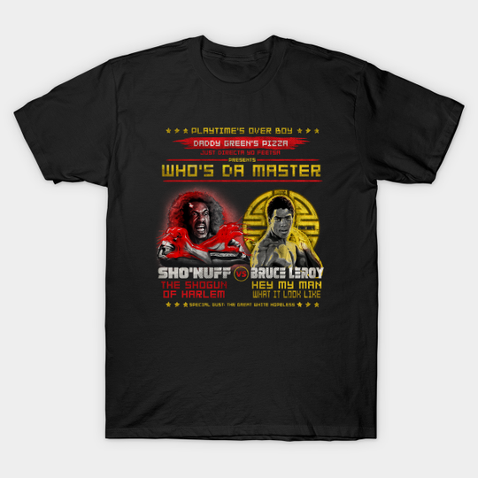 WHO DA MASTER BATTLE RETRO - The Last Dragon - T-Shirt