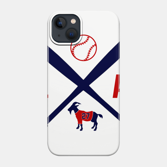 TROUT GOAT 27, LA Baseball - Mike Trout Mvp - Phone Case