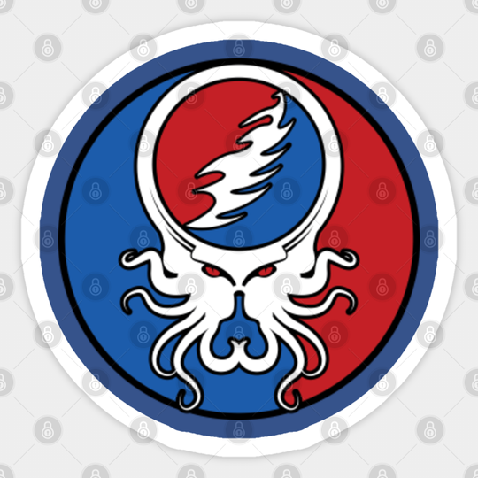 Cthulhu Classic Dead - Cthulhu - Sticker