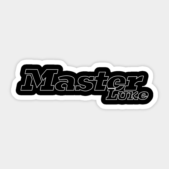 Master Luke - Luke Skywalker - Sticker