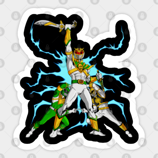 Ranger Fusion - Power Rangers - Sticker