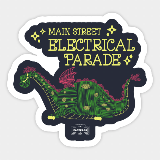 Elliot Main Street Electrical Parade - Disney - Sticker