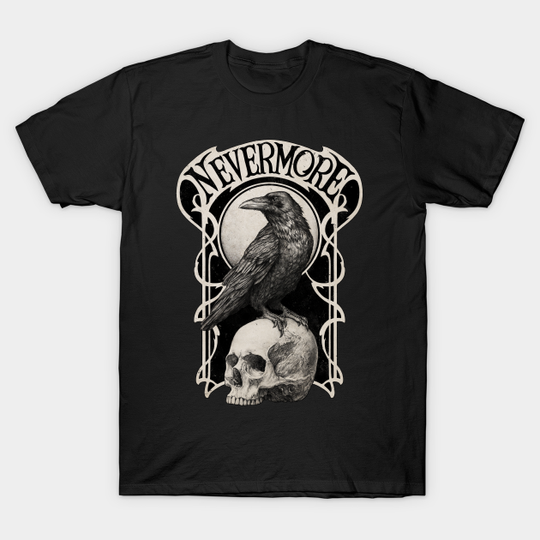 Nevermore - Raven - T-Shirt