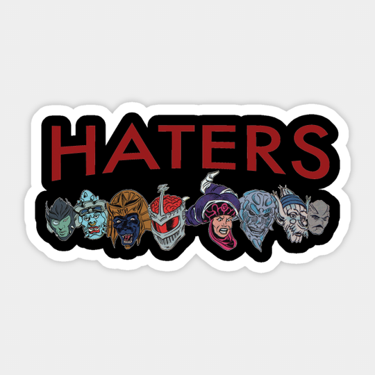 Mother F***ing Power Haters - Power Rangers - Sticker