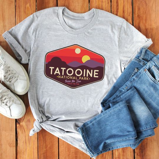 Star Wars Shirt, Tatooine Sunset T-Shirt,, Tatooine T-Shirt,  Disney Shirt