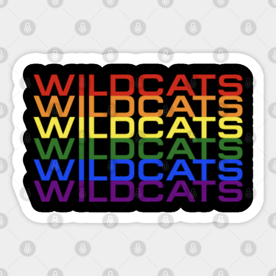 Wildcats Pride (5 Colors) - Wildcats - Sticker