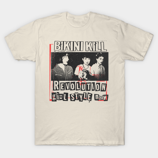 bikini kill // fanart - Bikini Kill - T-Shirt