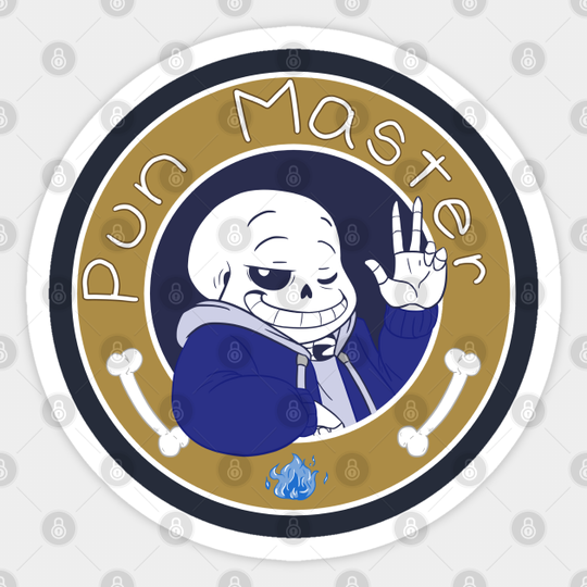 Pun Master - Undertale - Sticker