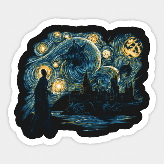 Starry Dementors - Harry Potter - Sticker