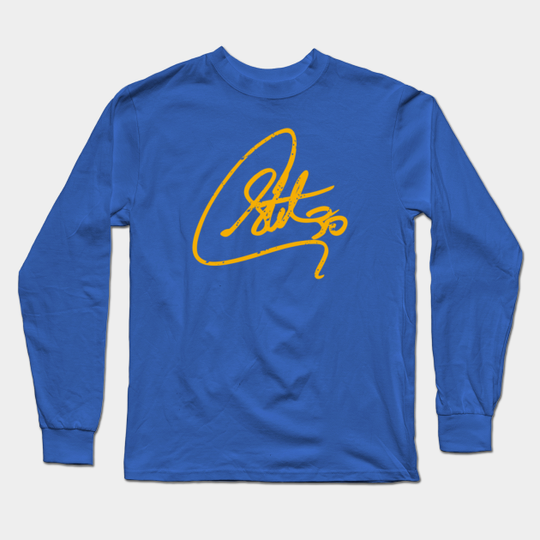 signature of stephen curry vintage - Stephen Curry - Long Sleeve T-Shirt