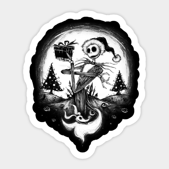 Christmas Tale - Nightmare Before Christmas - Sticker