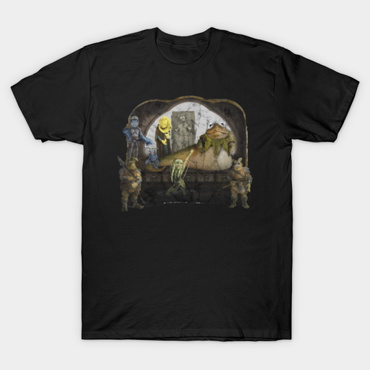 Kermit the Hutt Vintage Version - Muppets - T-Shirt