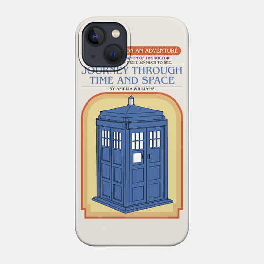 Come Along on an Adventure - Tardis - Phone Case
