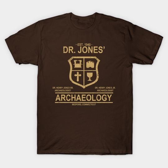 Dr. Jones' Archaeology - Indiana Jones - T-Shirt