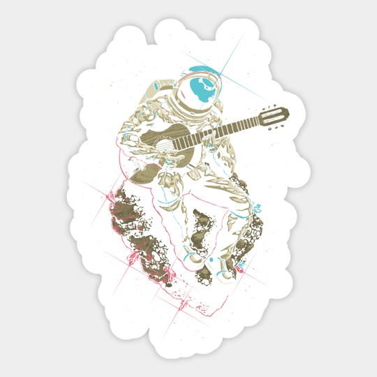 Lonely - Astronaut - Sticker