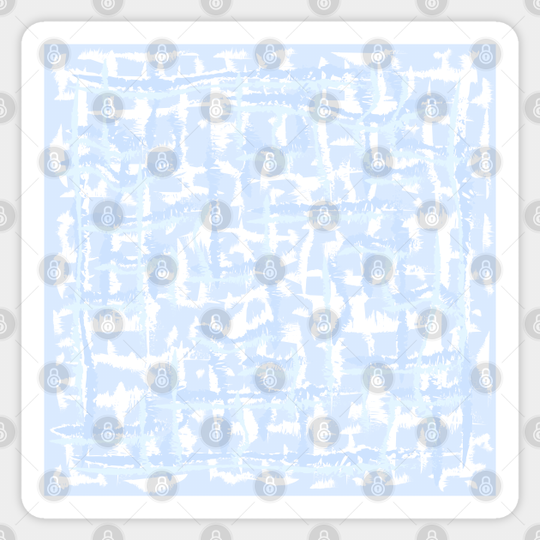 Tie-die, blue light-blue, Tiedie, Tyedye, Tyedye, Tiedye, abstract, line, minimal, stripes. - Tie Dye - Sticker