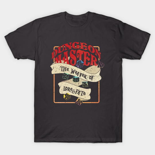 Dungeon Master Weaver of Lore and Fate - Dungeon Master - T-Shirt