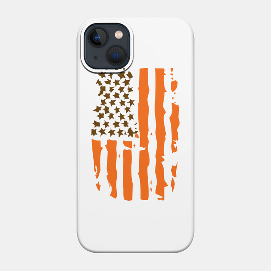 Orange, Brown, and White - Browns Football Cleveland Browns - Phone Case