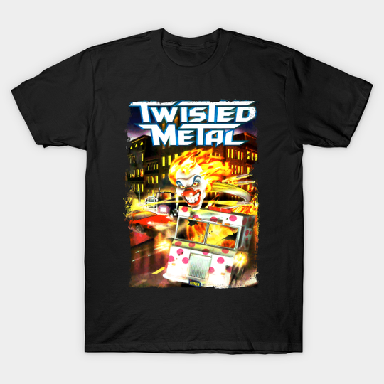 Vintage Twisted Metal - Twisted Metal - T-Shirt