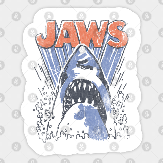 JAWS - Retro Replica - Jaws - Sticker