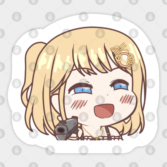 Watson Amelia Chibi 07 - Youtube - Sticker