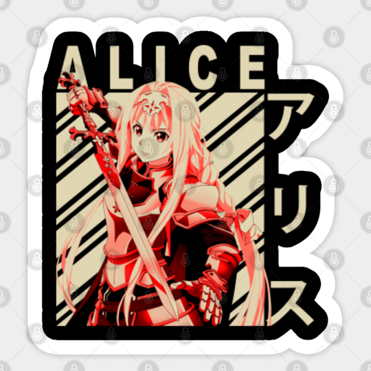 Alice Zuberg - Sword Art Online - Sticker