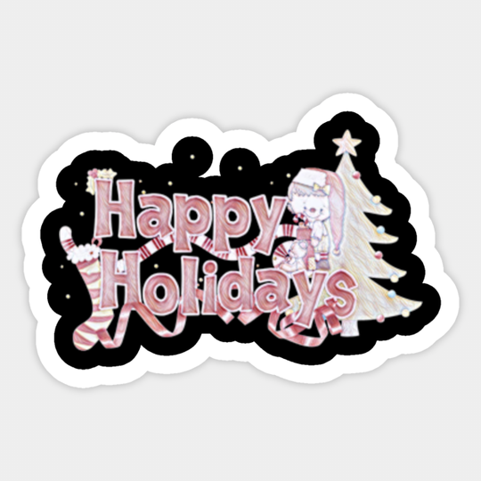 HAPPY HOLIDAYS - Happy Holidays - Sticker