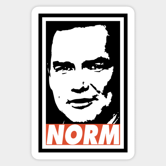 Norm - Norm Macdonald - Sticker