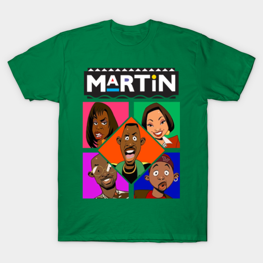 BLACK TV SHOWS MARTIN - Black Tv Shows - T-Shirt