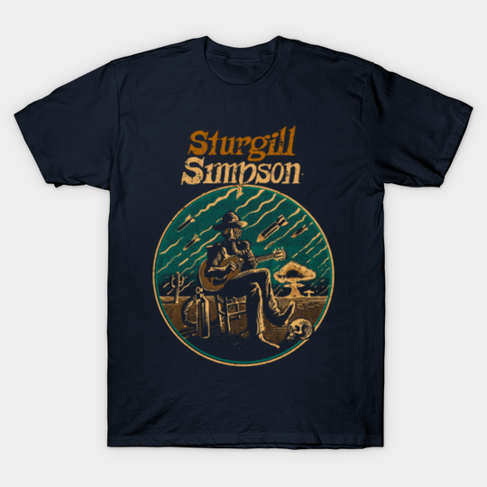 STURGILL SIMPSON RETRO - Sturgill Simpson - T-Shirt
