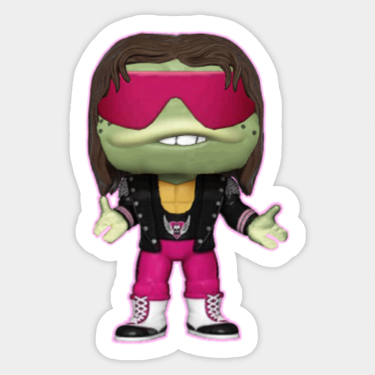 Bret "The HitNinja" Hart - Bret Hart - Sticker