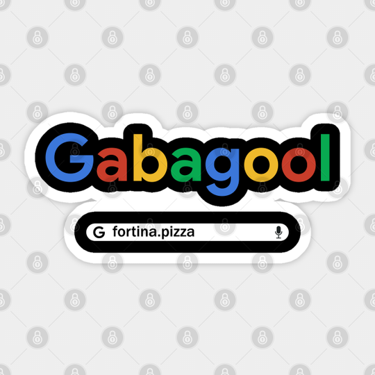 Gabagool Google - Gabagool Google - Sticker