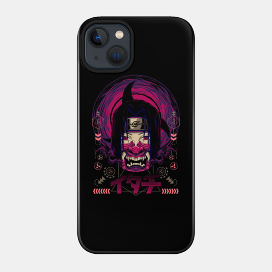 Anime Oni Mask - Itachi - Phone Case
