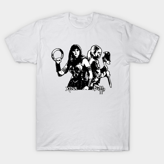 Xena Warrior Princess & Buffy The Vampire Slayer - Buffy The Vampire Slayer - T-Shirt