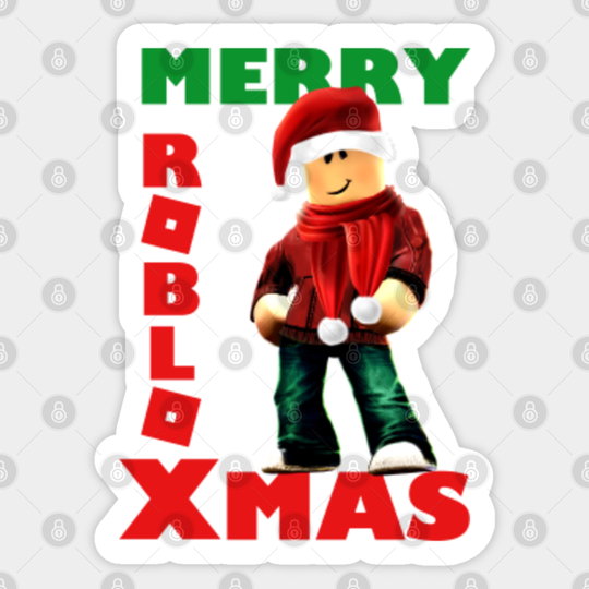 Merry Roblox Xmas - Xmas - Sticker
