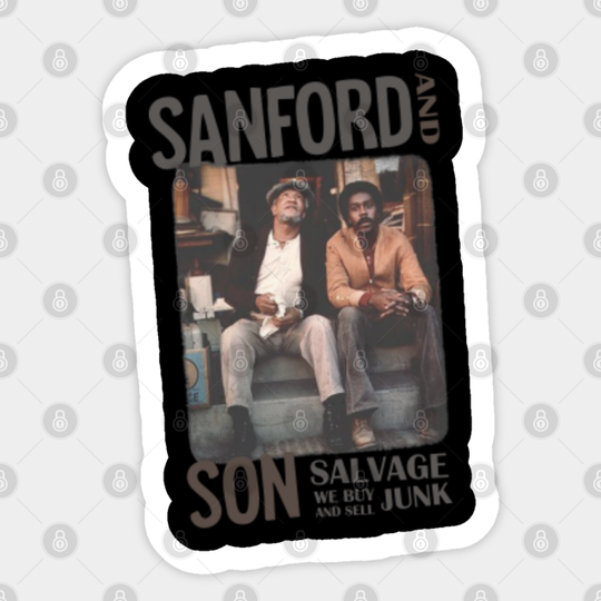 sanford and son vintage - Sanford And Son - Sticker